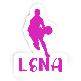 Lena Autocollant Joueur de basket-ball Image