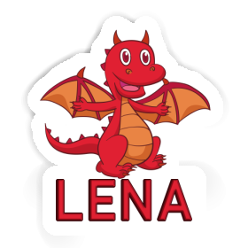 Lena Autocollant Bébé dragon Image