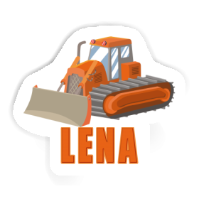 Lena Sticker Excavator Image