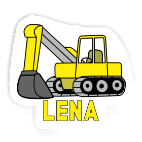 Sticker Excavator Lena Image