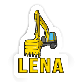 Excavator Sticker Lena Image