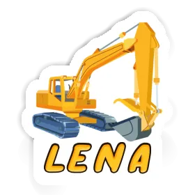 Sticker Excavator Lena Image