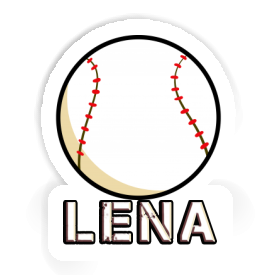 Sticker Lena Baseball Ball Image