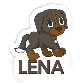 Lena Sticker Mountain Dog Image