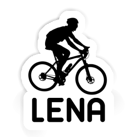 Sticker Lena Biker Image