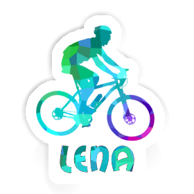 Lena Sticker Biker Image