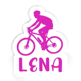 Biker Sticker Lena Image