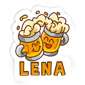 Bière Autocollant Lena Image