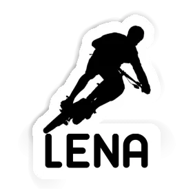 Biker Sticker Lena Image