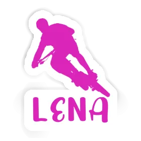 Lena Aufkleber Biker Image