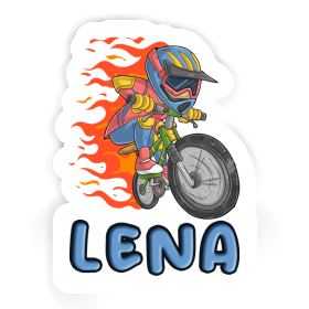 Sticker Lena Biker Image