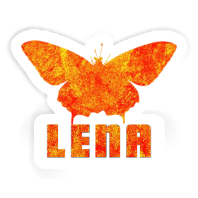 Sticker Lena Butterfly Image