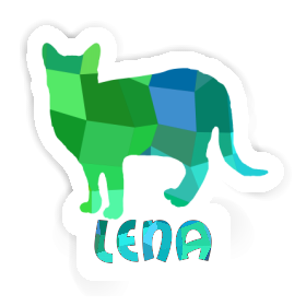 Sticker Lena Cat Image