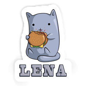 Lena Autocollant Chat Image