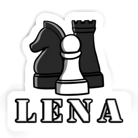 Lena Sticker Schachfigur Image