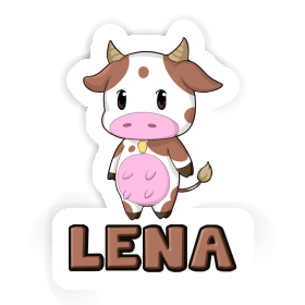 Lena Sticker Cow Image