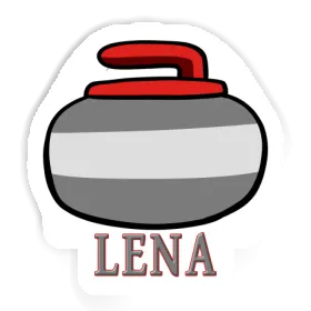 Sticker Curling Stone Lena Image