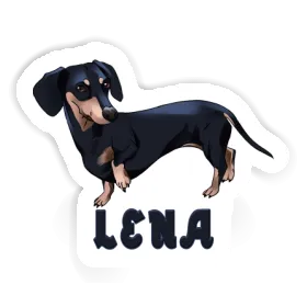 Dachshund Sticker Lena Image