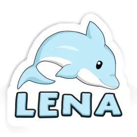 Sticker Lena Dolphin Image