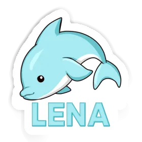 Sticker Dolphin Lena Image