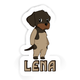 Sticker Lena German Wirehaired Image