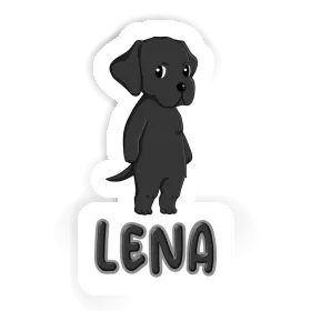 Sticker Lena Labrador Retriever Image