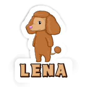 Sticker Pudel Lena Image