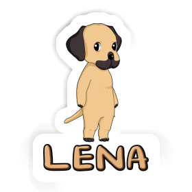 Sticker Rhodesian Ridgeback Lena Image