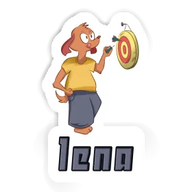 Lena Sticker Dog Image