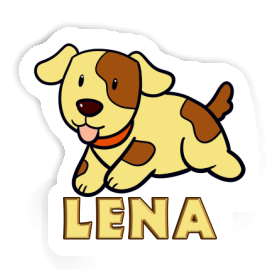 Autocollant Chien Lena Image