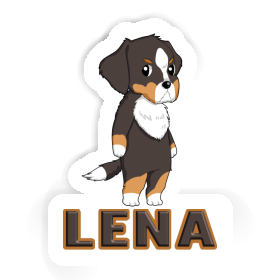 Berner Sennenhund Aufkleber Lena Image