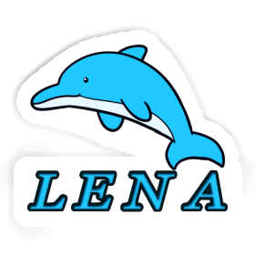 Sticker Lena Dolphin Image