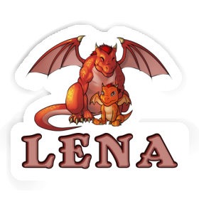 Lena Autocollant Dragon Image