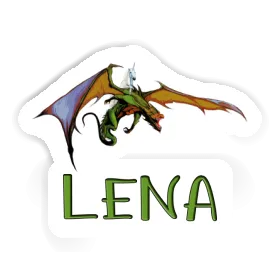 Aufkleber Drache Lena Image