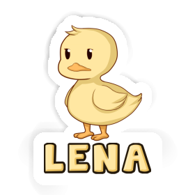 Lena Aufkleber Ente Image