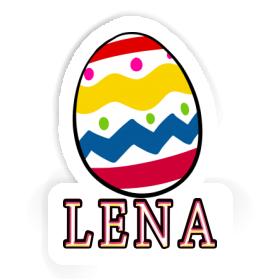 Lena Autocollant Oeuf de Pâques Image