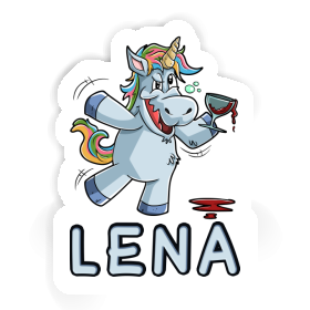 Sticker Weinhorn Lena Image