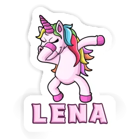 Autocollant Licorne Lena Image