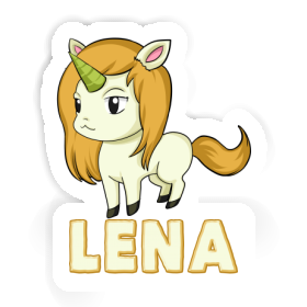 Unicorn Sticker Lena Image