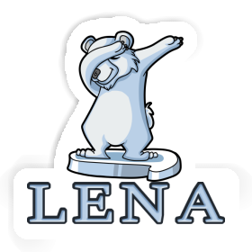 Sticker Lena Polar Bear Image