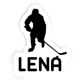 Sticker Hockey Player Lena Image