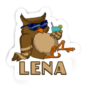 Lena Autocollant Hibou Image