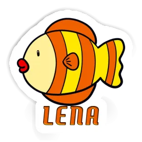 Lena Autocollant Poisson Image