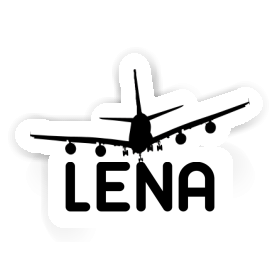 Flugzeug Aufkleber Lena Image