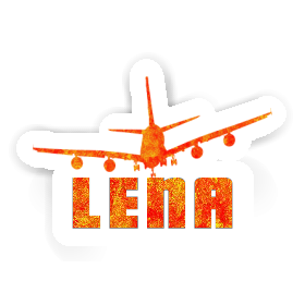 Autocollant Avion Lena Image