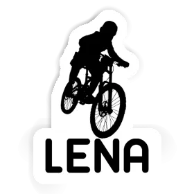 Sticker Freeride Biker Lena Image