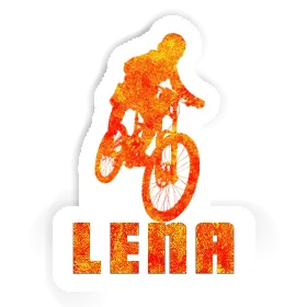 Freeride Biker Sticker Lena Image