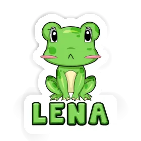 Lena Aufkleber Frosch Image