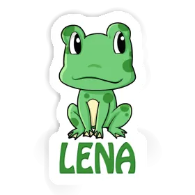 Sticker Lena Frog Image