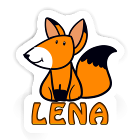 Renard Autocollant Lena Image